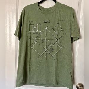 Banana Republic Olive Graphic Tee